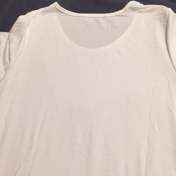3/$30 Heat tech white long sleeve - Picture 2 of 2